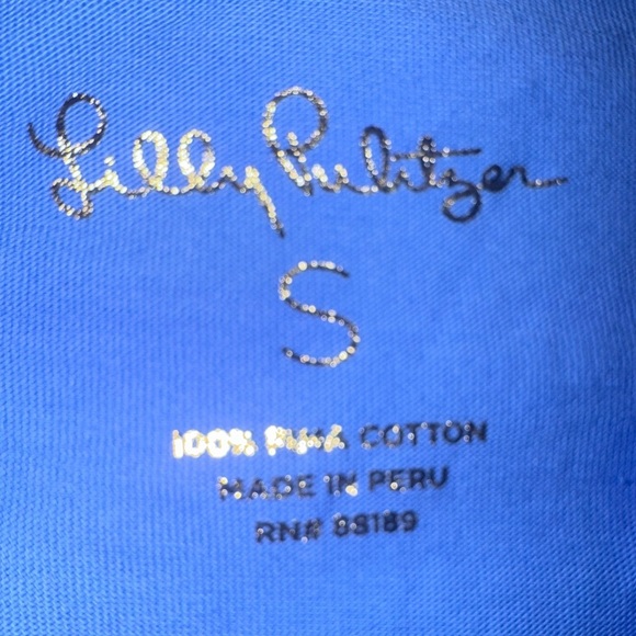 Lilly Pulitzer Brewster Dress in Blue Haven, Size Small. EEUC - Picture 7 of 10